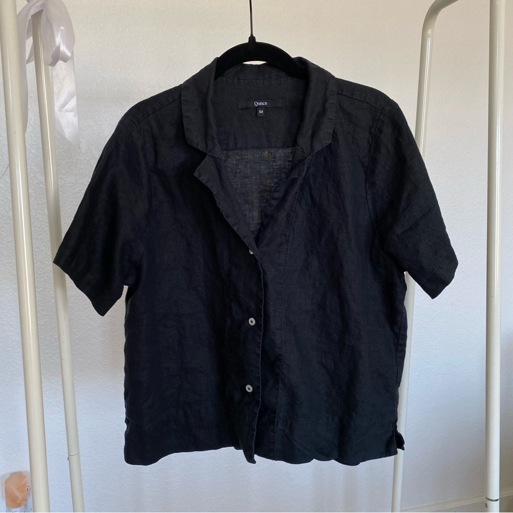 Quince Linen Top